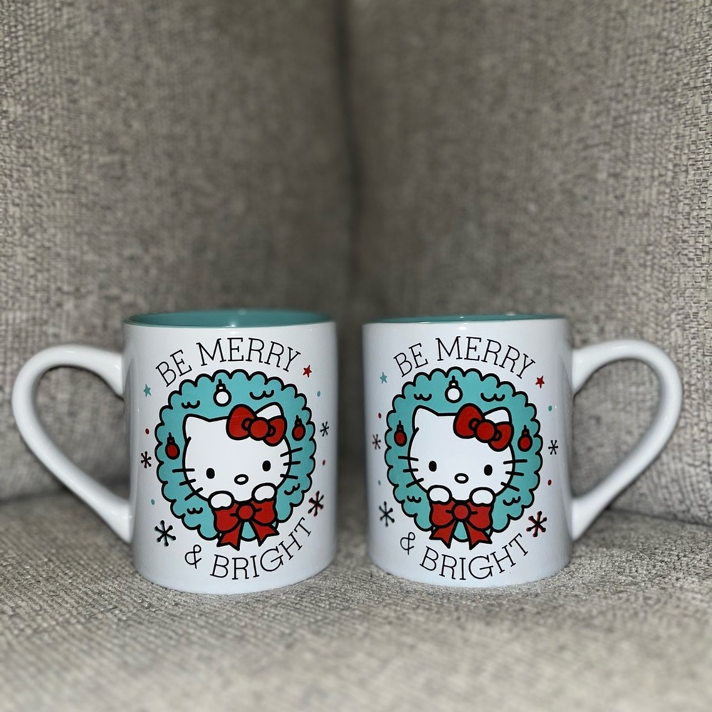 NEW! Hello Kitty Christmas Mugs
